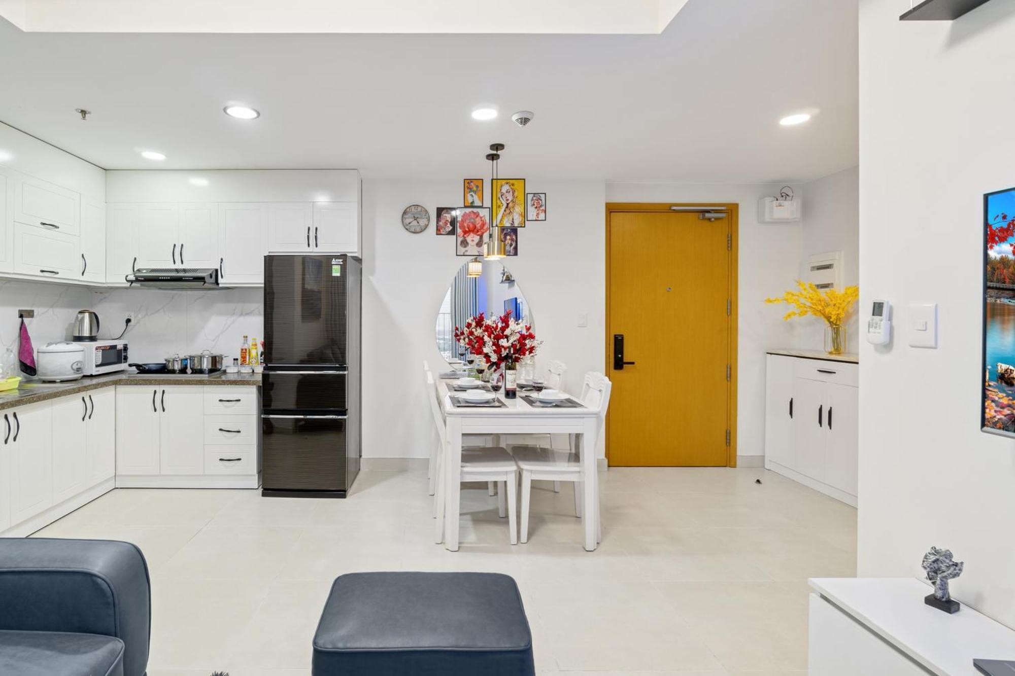 Cozy 2 Bedrooms Condo In T1 Masteri Thao Dien, Fully Furnished With Full Amenities Ho Chi Minh-stad Buitenkant foto