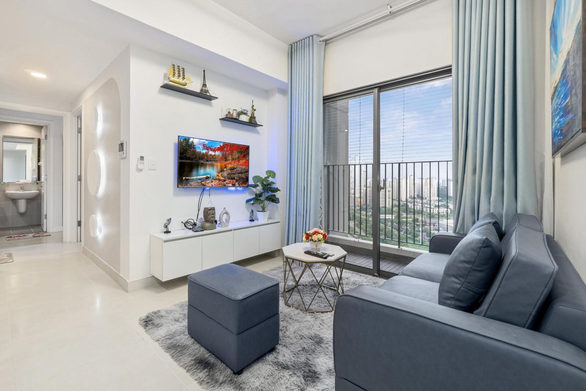 Cozy 2 Bedrooms Condo In T1 Masteri Thao Dien, Fully Furnished With Full Amenities Ho Chi Minh-stad Buitenkant foto